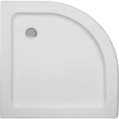 Brodzik półokrągły 80 cm biały Deante Vanilla KTO 052B